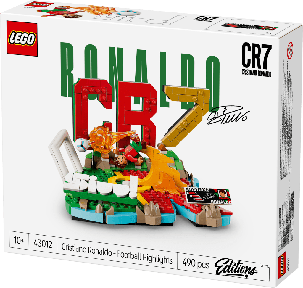 boîte LEGO Editions 43012 Cristiano Ronaldo – Best Of CR7