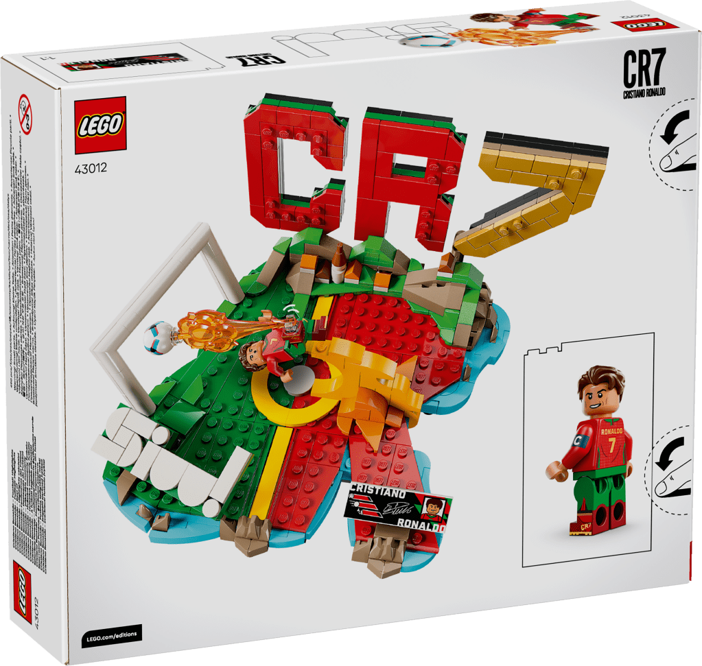 boîte LEGO Editions 43012 Cristiano Ronaldo – Best Of CR7