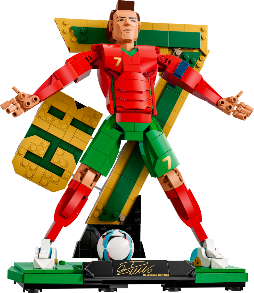 LEGO Editions 43016 Cristiano Ronaldo – Légende du Foot