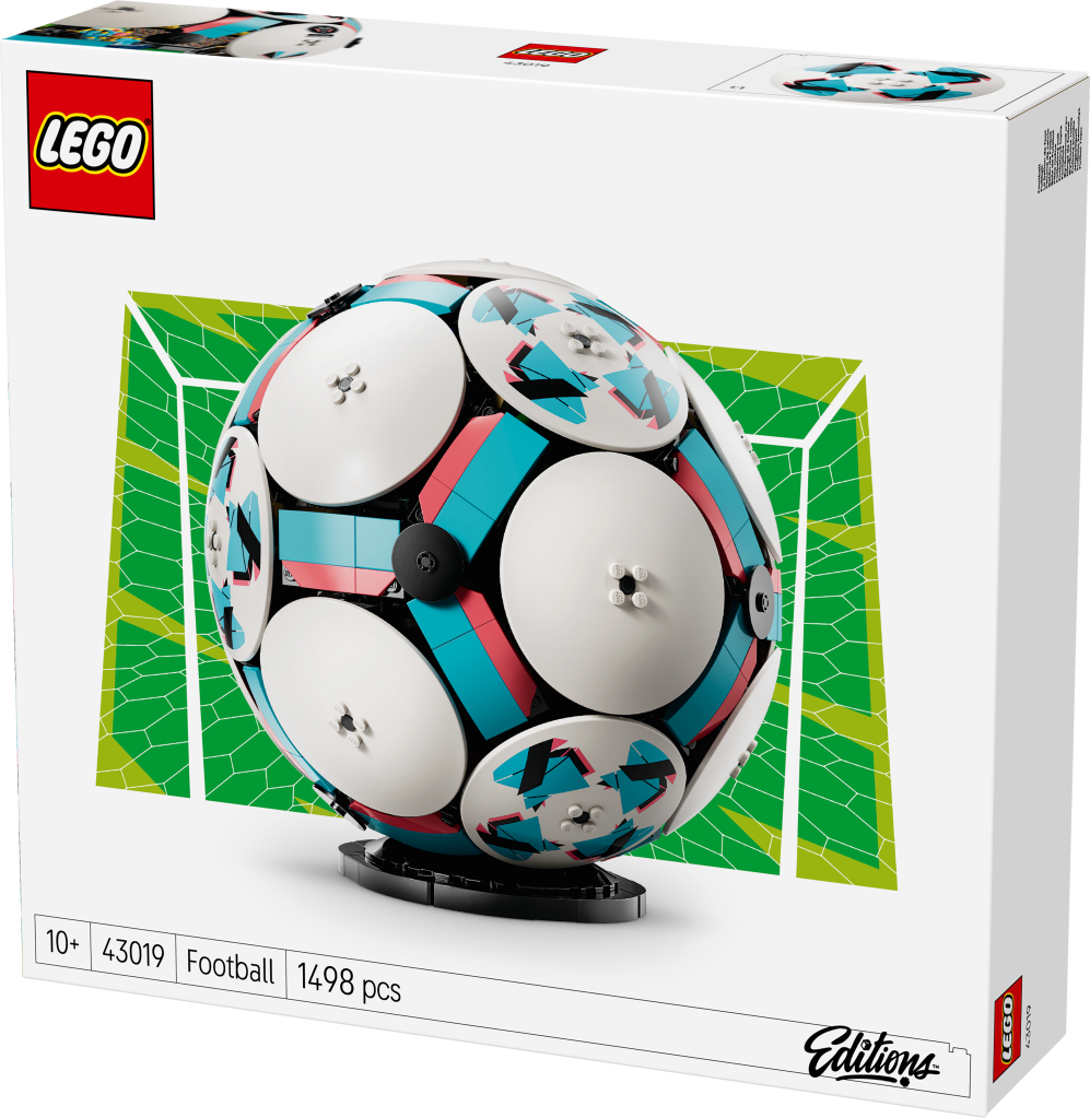 boîte LEGO Editions 43019 Le Ballon de Foot