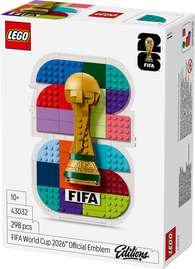 boîte LEGO Editions 43032 Emblème Officiel de la FIFA World Cup 2026