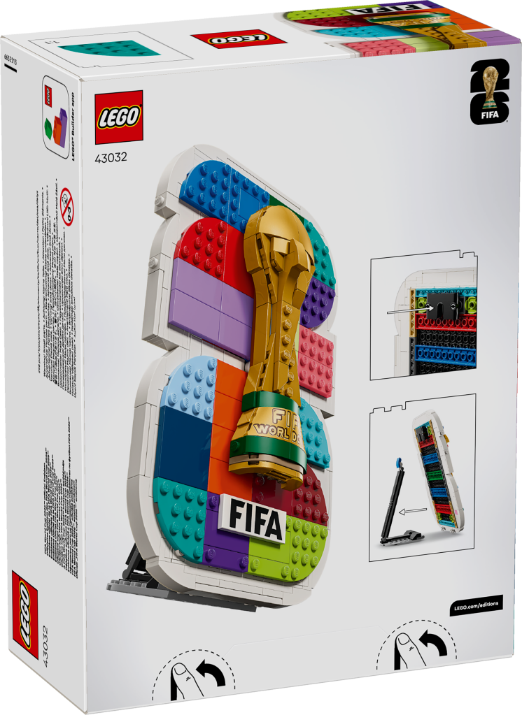 boîte LEGO Editions 43032 Emblème Officiel de la FIFA World Cup 2026