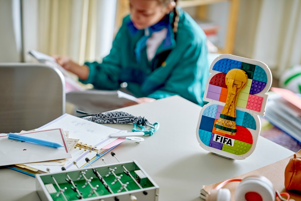 détails LEGO Editions 43032 Emblème Officiel de la FIFA World Cup 2026