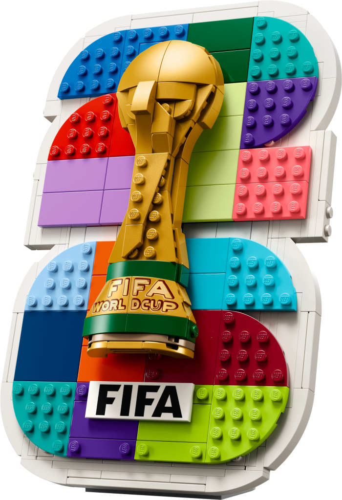 LEGO Editions 43032 Emblème Officiel de la FIFA World Cup 2026