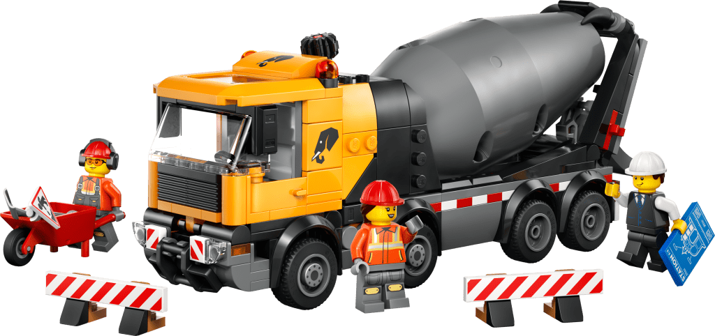 LEGO City 60478 La Bétonnière