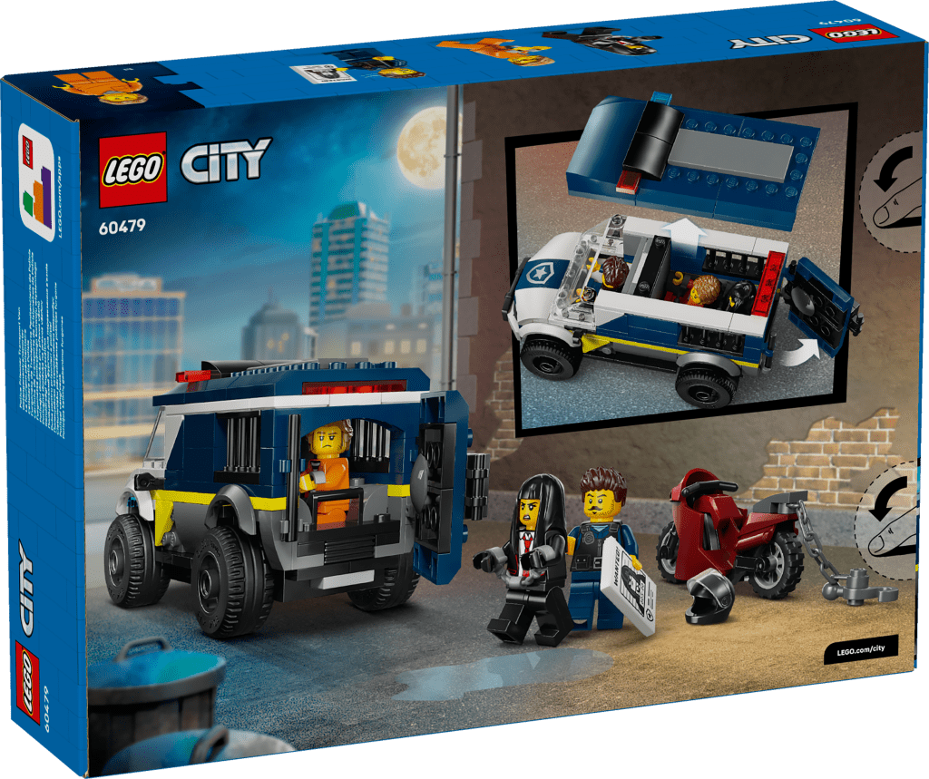 boîte LEGO City 60479 Le Fourgon Pénitentiaire