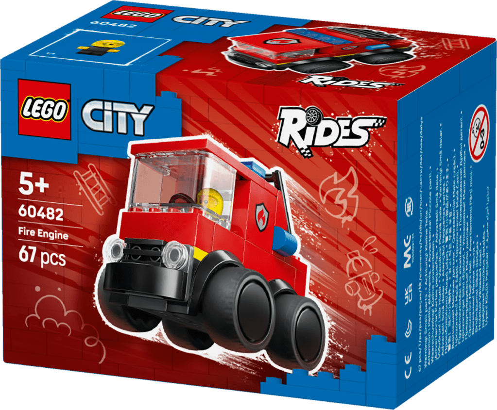 boîte LEGO City 60482 Le Camion de Pompiers