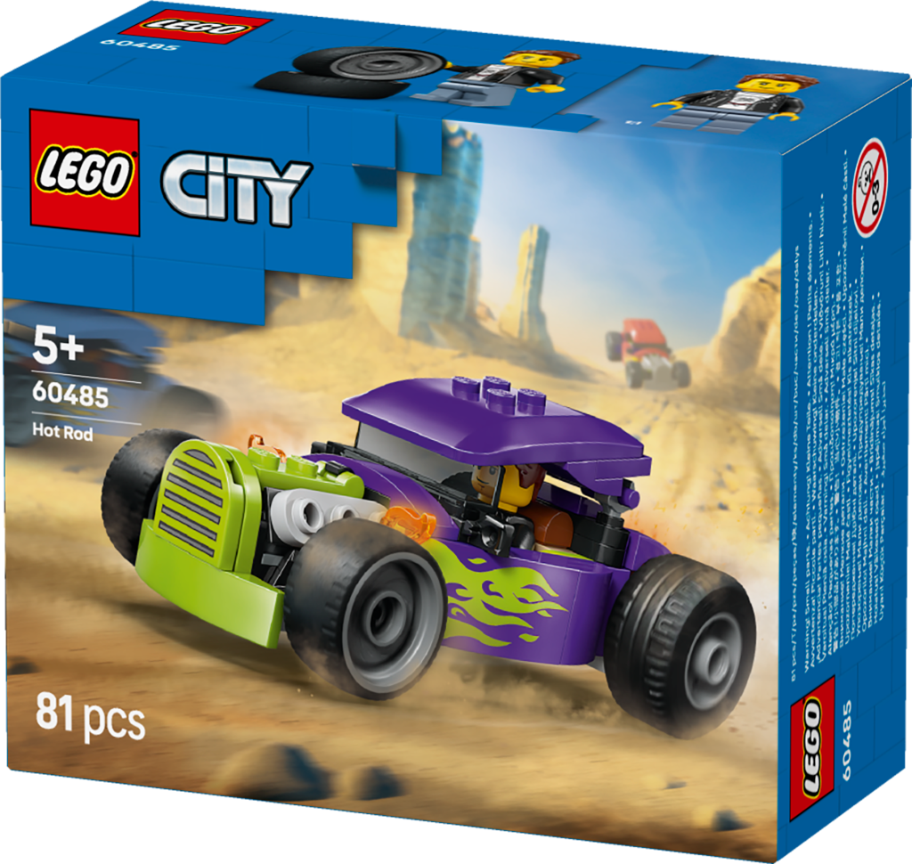 boîte LEGO City 60485 Le Hot Rod