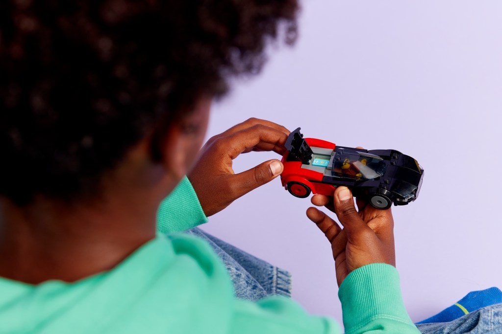 détails LEGO City 60486 La Supercar Électrique