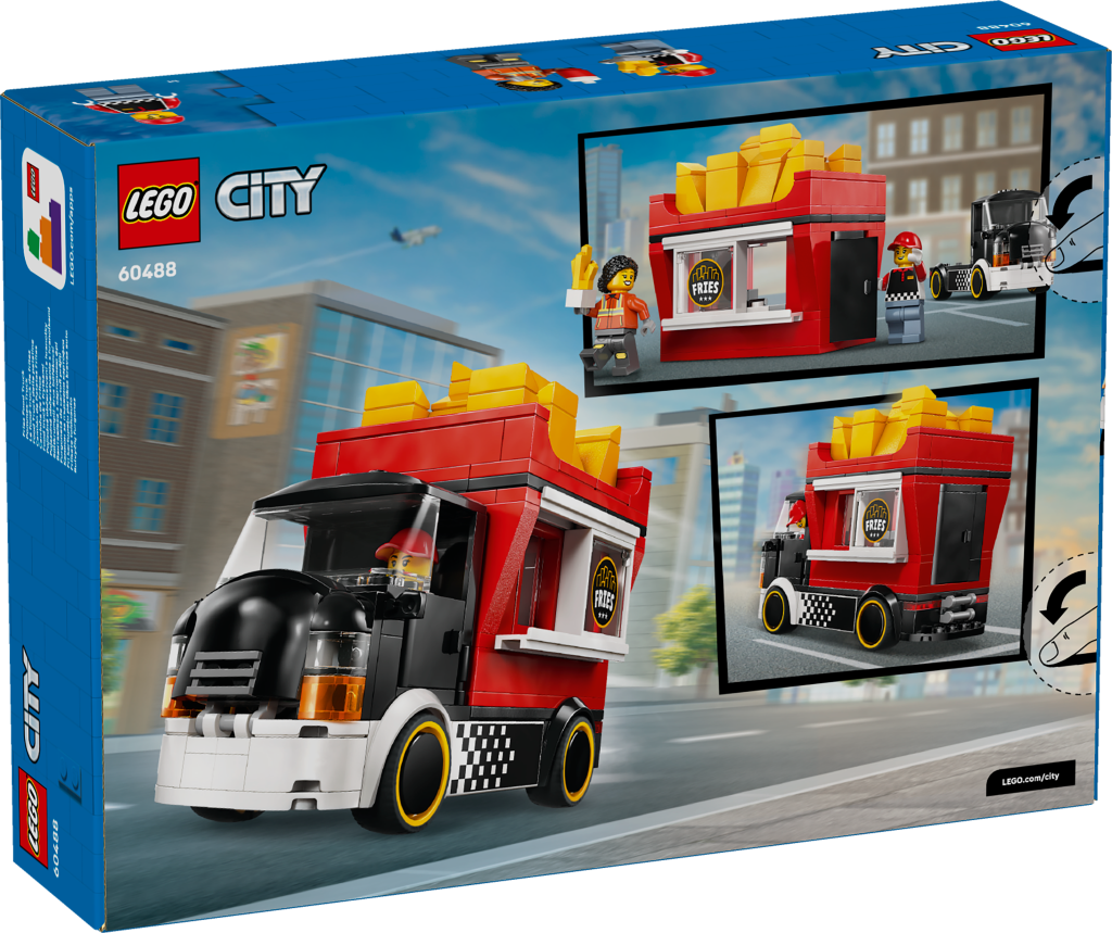 boîte LEGO City 60488 Le Food-Truck de Frites