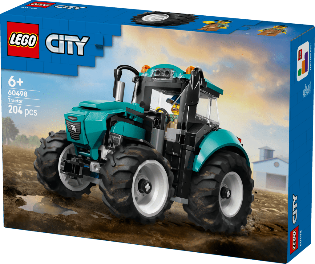 boîte LEGO City 60498 Le Tracteur