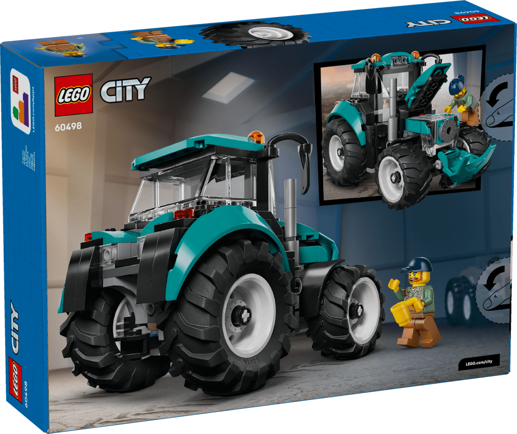 boîte LEGO City 60498 Le Tracteur