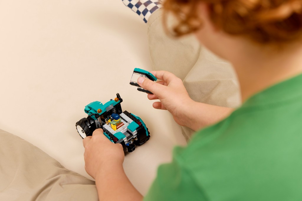 détails LEGO City 60498 Le Tracteur