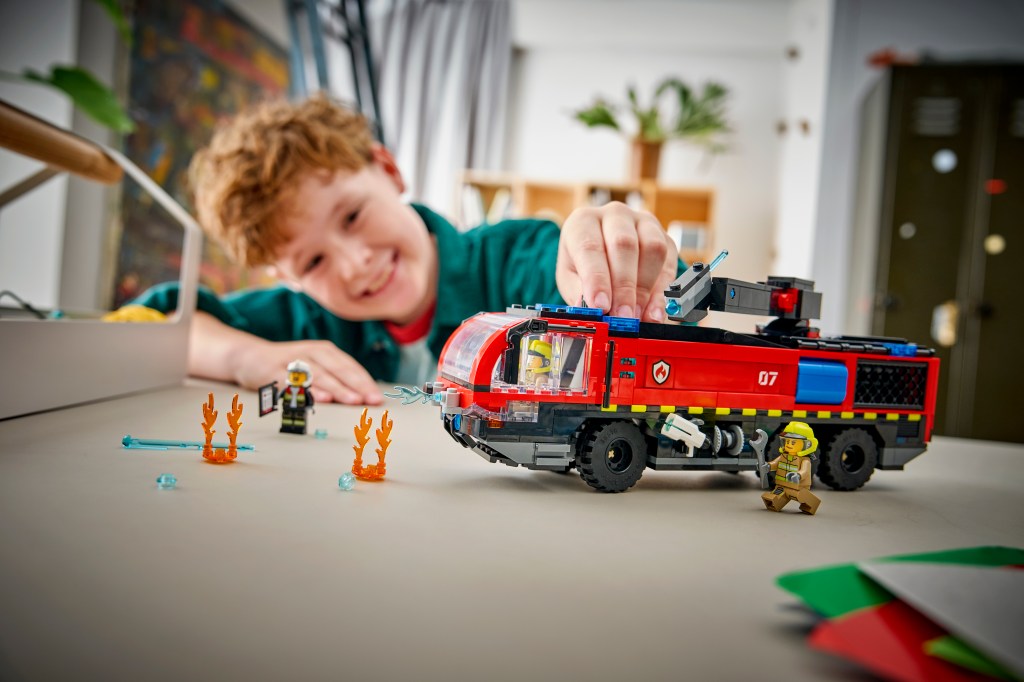 LEGO City 60499 Le Camion de Pompiers de l’Aéroport
