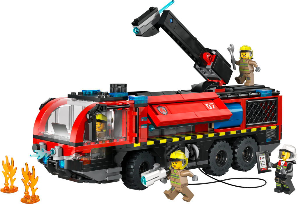 LEGO City 60499 Le Camion de Pompiers de l’Aéroport