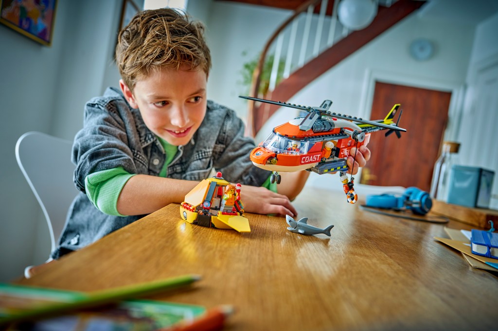 LEGO City 60503 L’Hélicoptère des Garde-Côtes