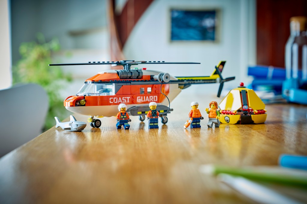LEGO City 60503 L’Hélicoptère des Garde-Côtes