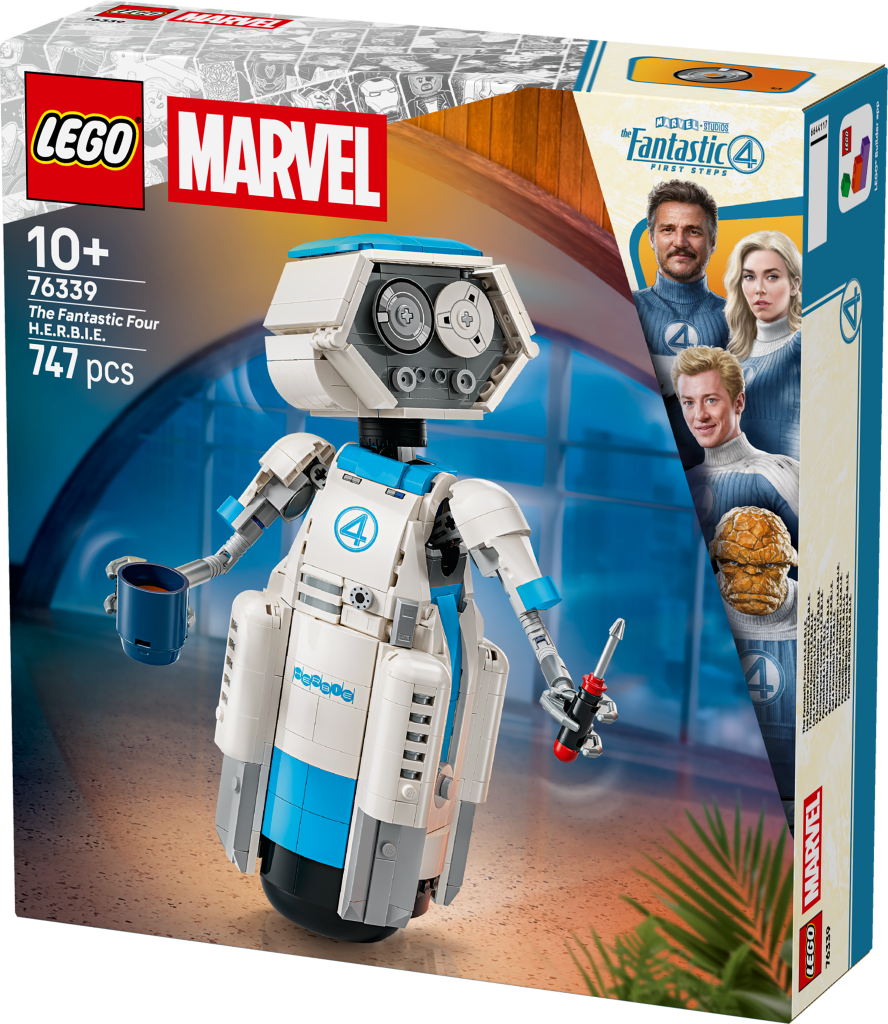 boîte LEGO Marvel 76339 Les Quatre Fantastiques H.E.R.B.I.E.