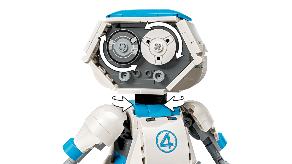 détails LEGO Marvel 76339 Les Quatre Fantastiques H.E.R.B.I.E.