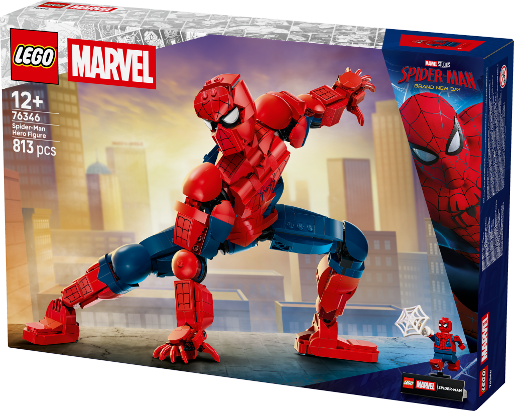 boîte LEGO Marvel 76346 Spider-Man, la Figurine de Héros