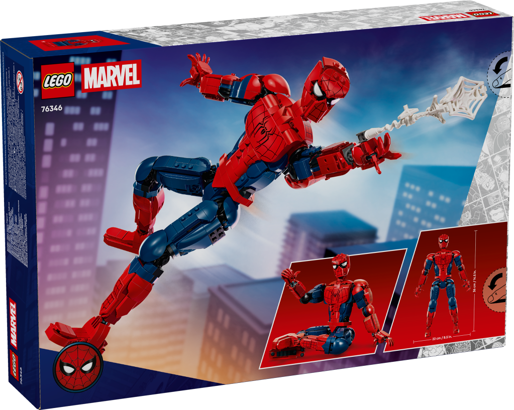 boîte LEGO Marvel 76346 Spider-Man, la Figurine de Héros