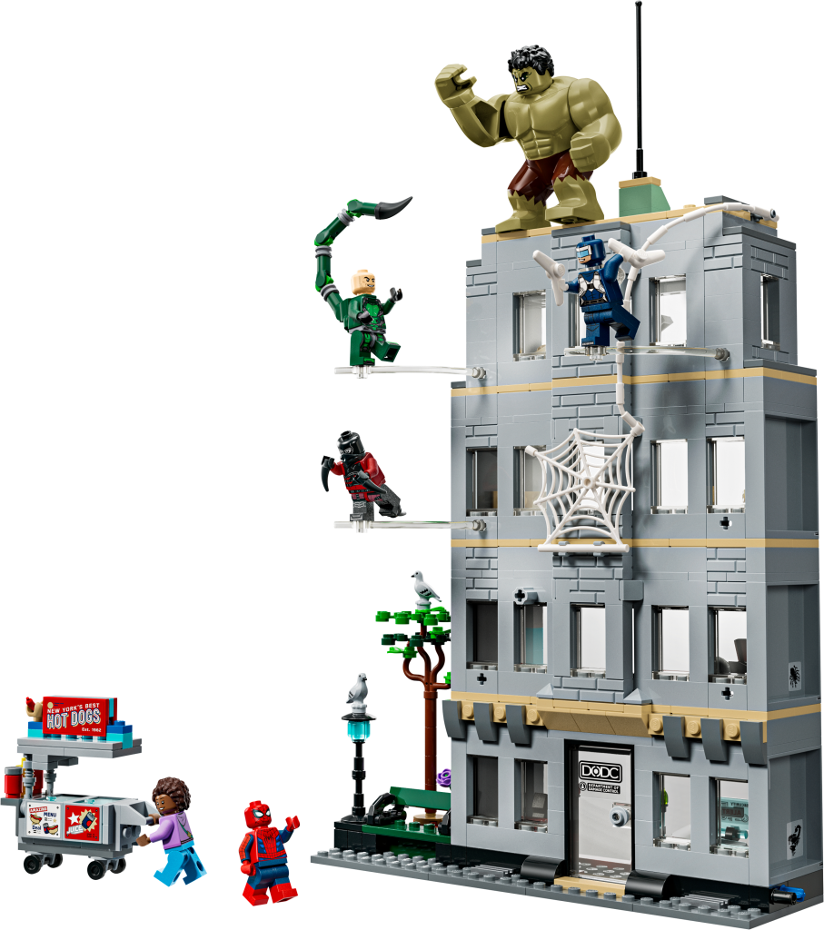 LEGO Marvel 76350 L'Affrontement Légendaire entre Spider-Man et Hulk