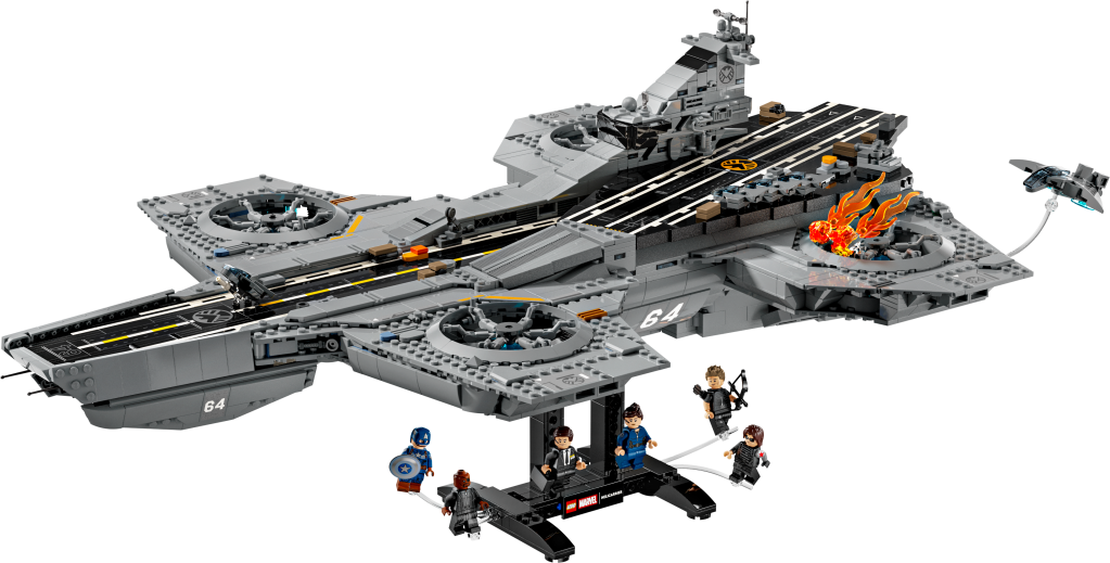 LEGO Marvel 76354 L'Héliporteur du SHIELD