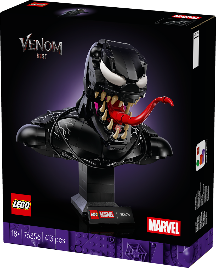 boîte LEGO Marvel 76356 Buste de Venom