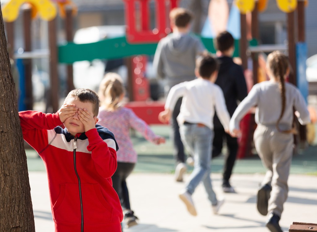 jeux enfants âge différent
