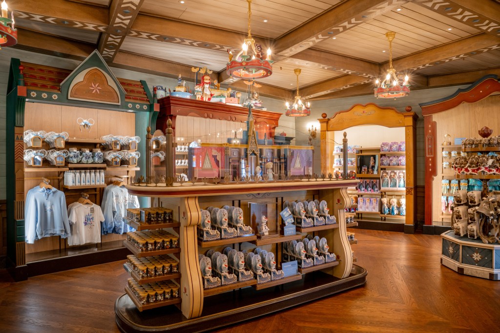 boutique reine des neiges Disney Adventure World
