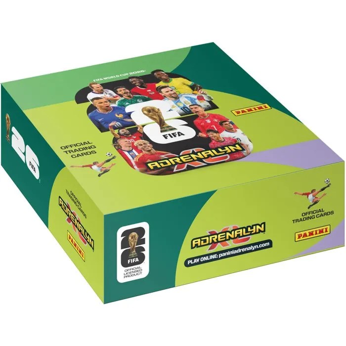 Boîte de 24 pochettes PANINI COUPE DU MONDE DE LA FIFA 26