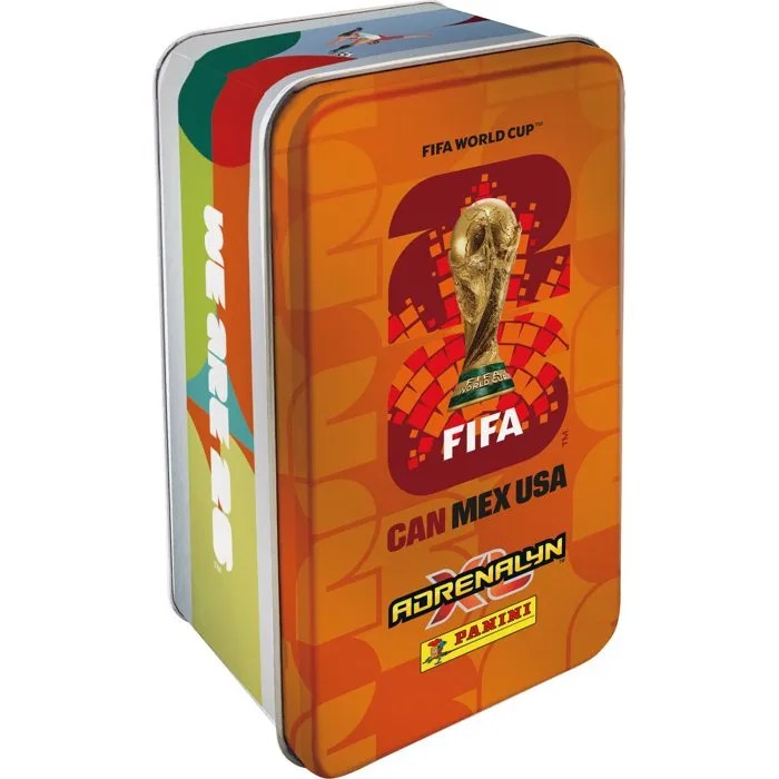 Boîte métal PANINI COUPE DU MONDE DE LA FIFA 26