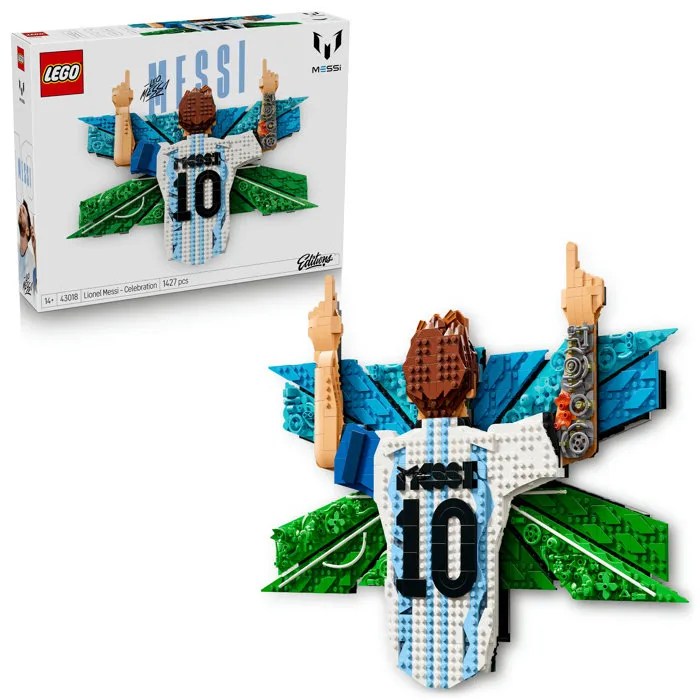 LEGO Editions 43018 Lionel Messi La Célébration