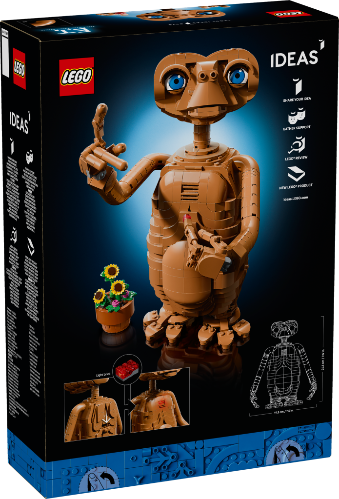 boîte LEGO Ideas 21370 E.T. the Extra-Terrestrial