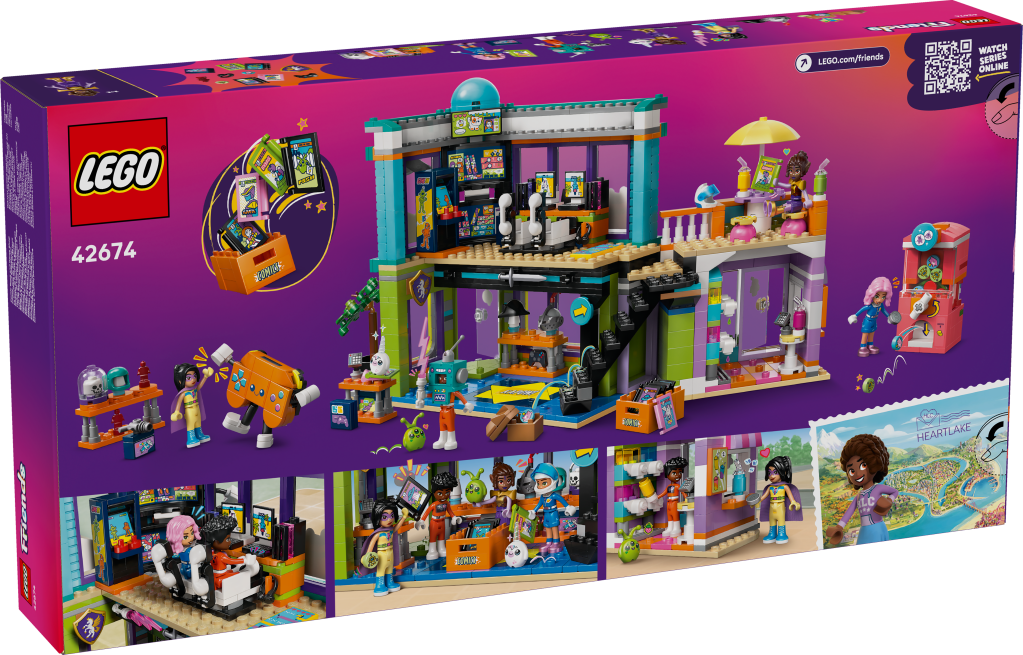 boîte LEGO® Friends 42674 La Boutique de BD et de Jeux