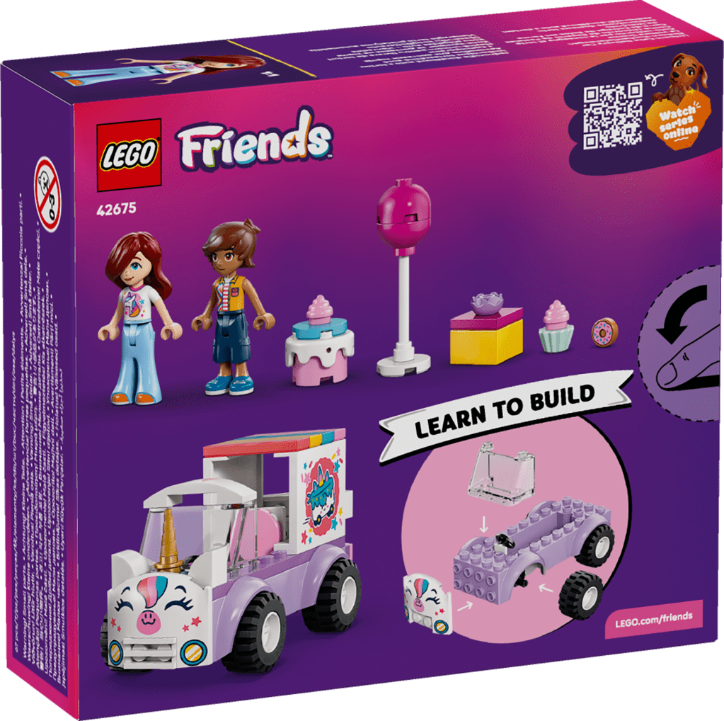 boîte LEGO® Friends 42675 La Voiture Licorne