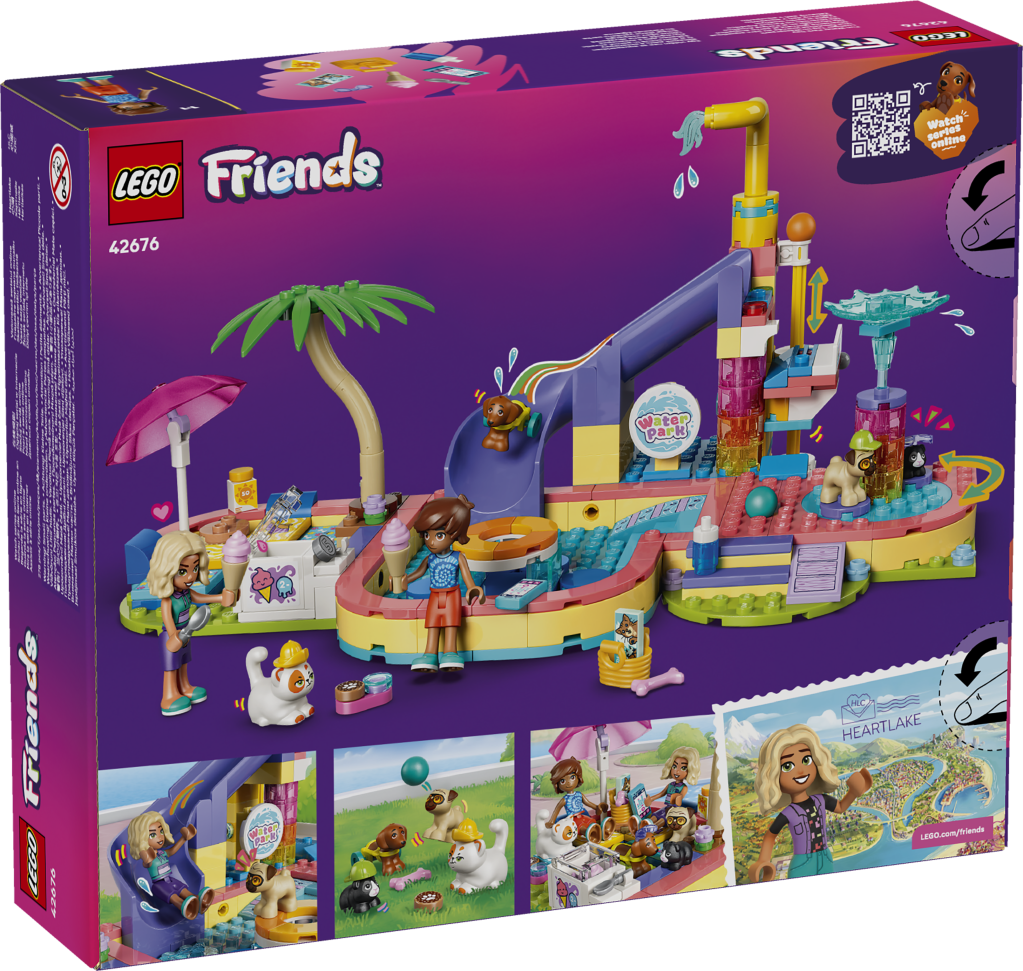 boîte LEGO® Friends 42676 Une Fabuleuse Journée au Parc Aquatique