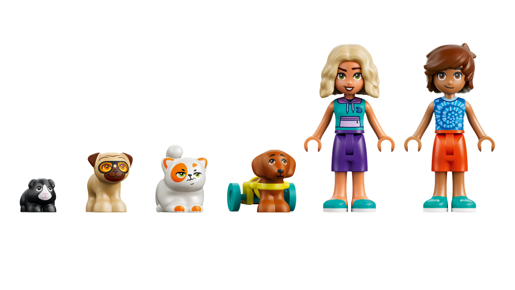 personnages LEGO® Friends 42676 Une Fabuleuse Journée au Parc Aquatique