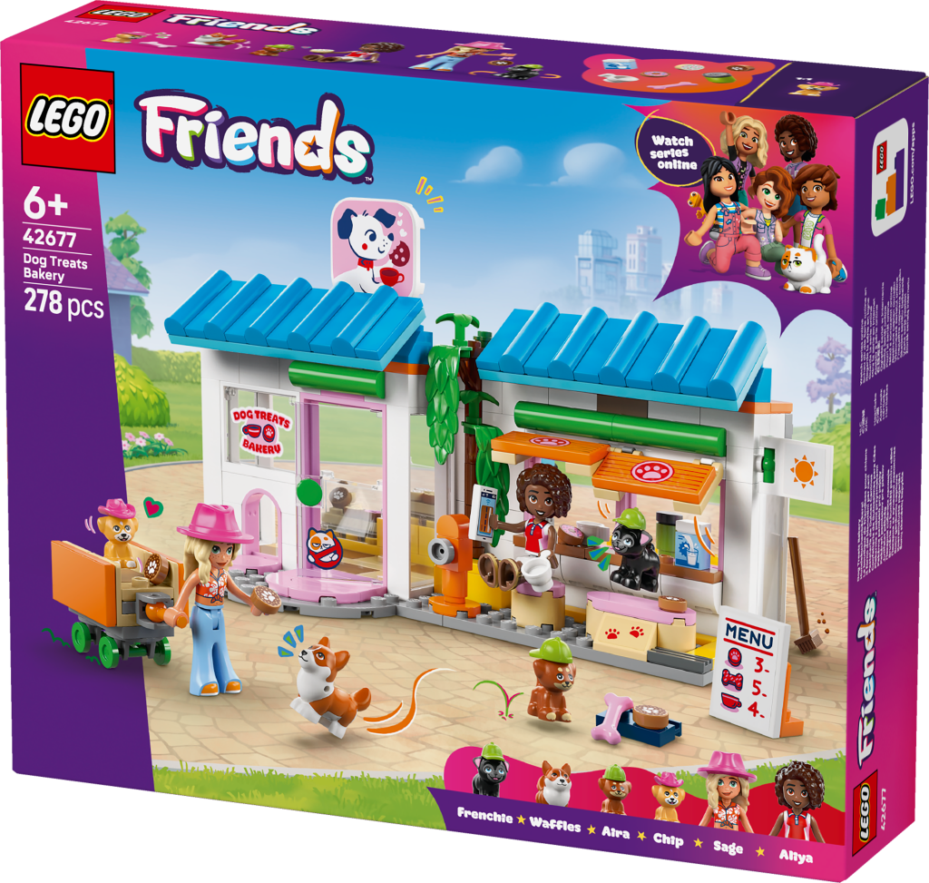 boîte LEGO® Friends 42677 La Boutique de Friandises pour Chiens