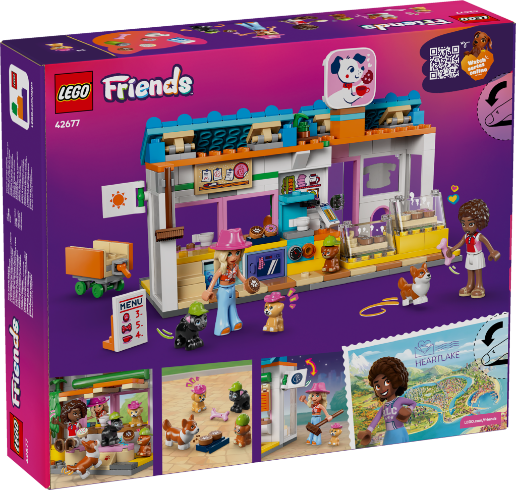 boîte LEGO® Friends 42677 La Boutique de Friandises pour Chiens