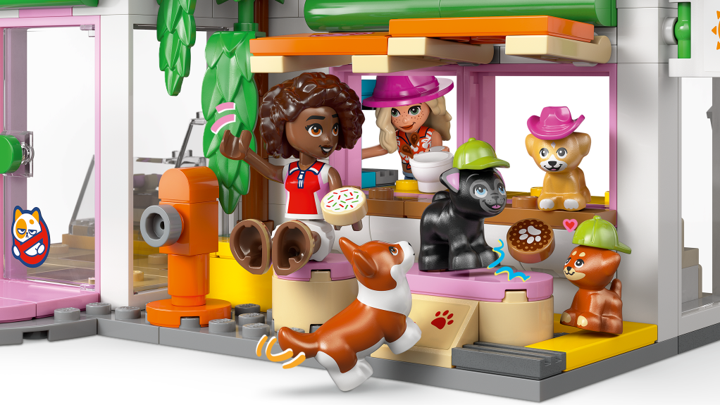 détails LEGO® Friends 42677 La Boutique de Friandises pour Chiens