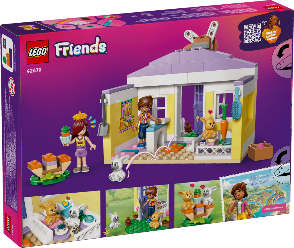 boîte LEGO® Friends 42679 L’Hôtel des Lapins de Heartlake City