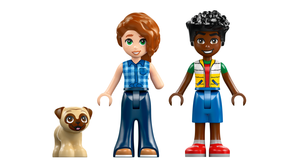 personnages LEGO® Friends 42680 L’Épicerie de Heartlake City
