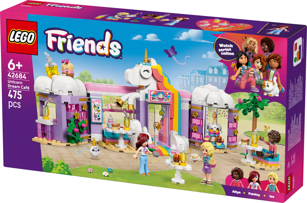 boîte LEGO® Friends 42684 Le Café Licorne