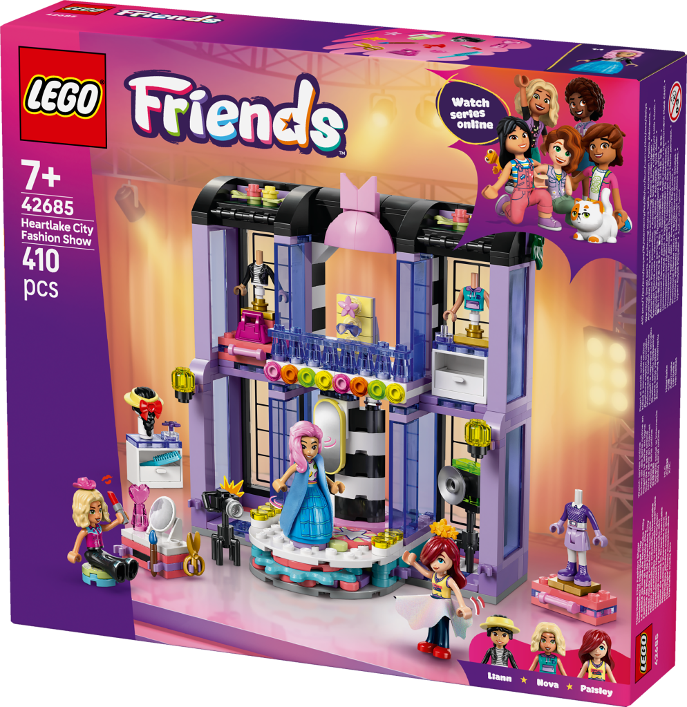 boîte LEGO® Friends 42685 Le Défilé de Mode de Heartlake City