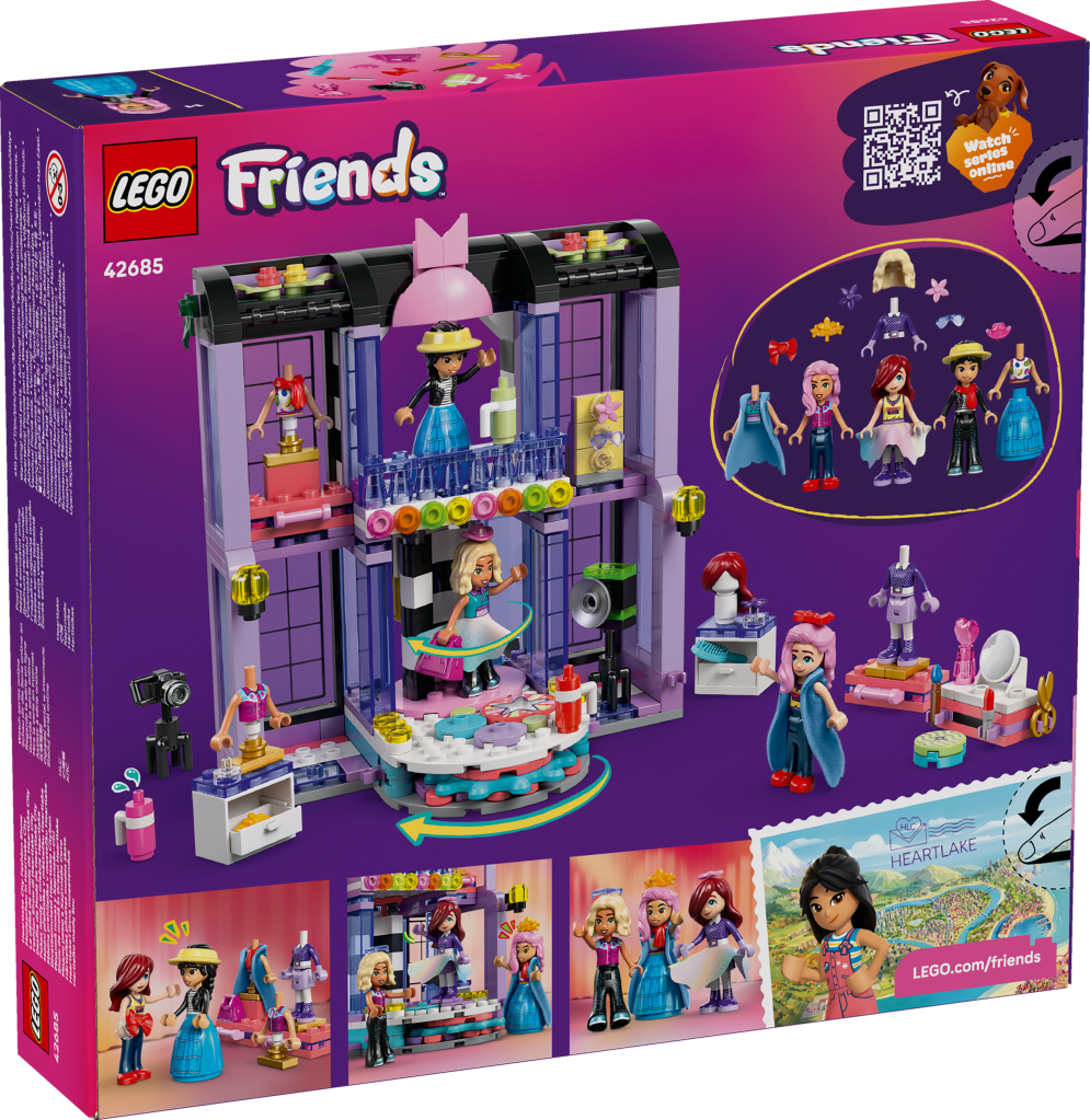 boîte LEGO® Friends 42685 Le Défilé de Mode de Heartlake City