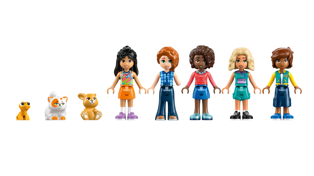 personnages LEGO® Friends 42689 Le Club-House de Heartlake City