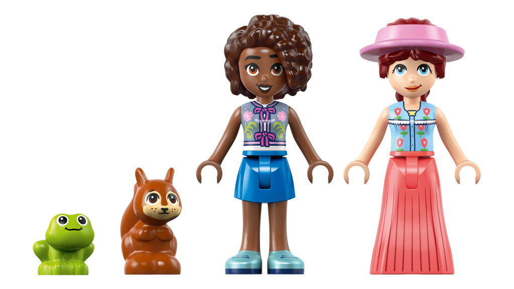 personnages LEGO® Friends 42690 Le Goûter dans la Forêt