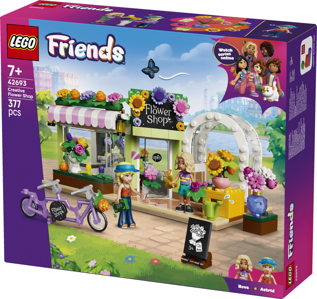 boîte LEGO® Friends 42693 Le Fleuriste