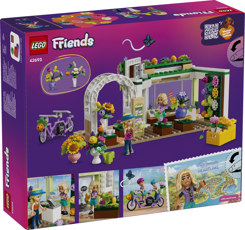 boîte LEGO® Friends 42693 Le Fleuriste